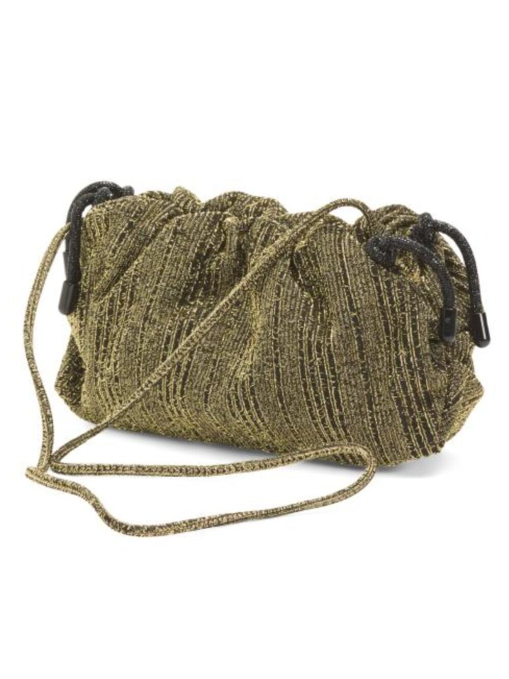 Rebecca Minkoff Tie Me Up Pouch in Gold, NWT
